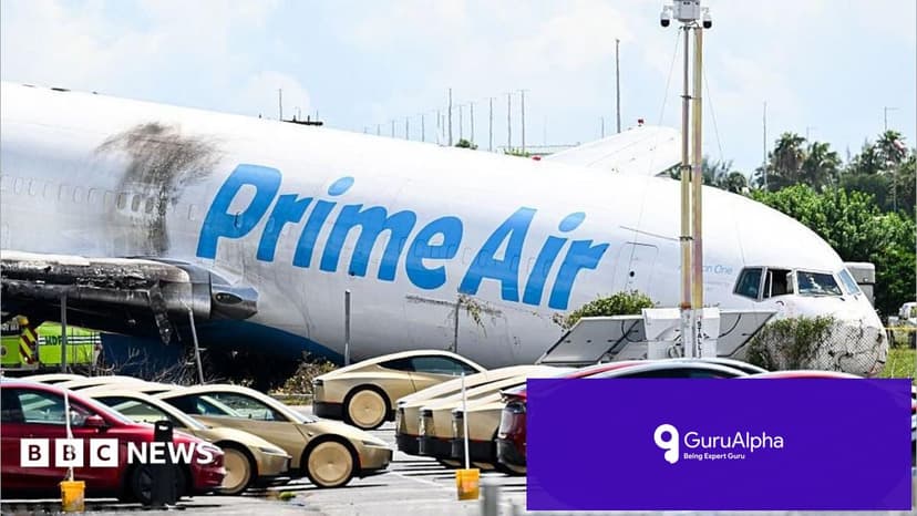Amazon Grounds 21 Air Fleet Following Fatal Miami Airport Runway Overshoot