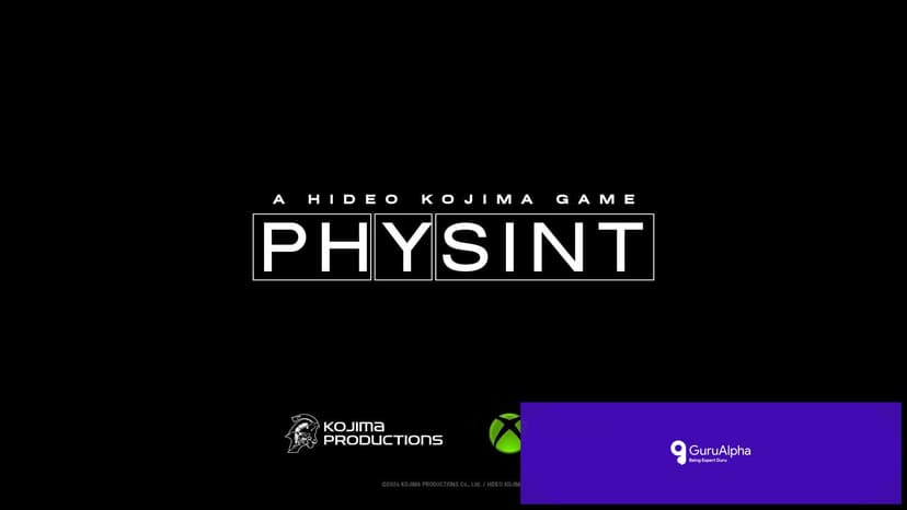 Xbox Rescues Hideo Kojima's 'Physint' Following Sudden PlayStation Cancellation